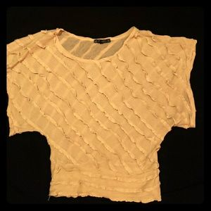 Womens ruffled top
